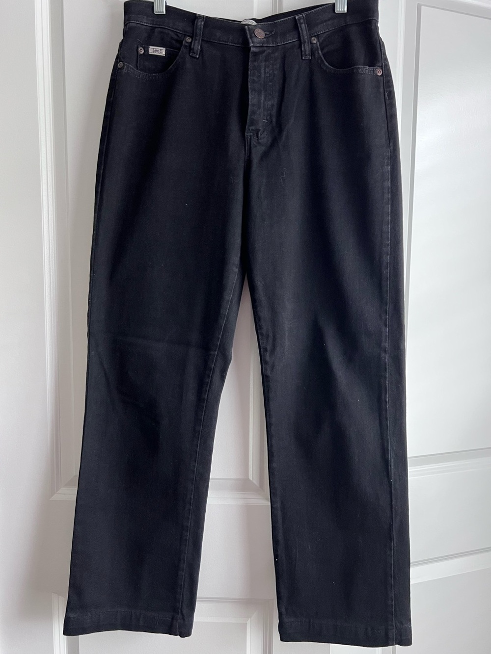 Riders by Lee Black Straight Leg Women's Jeans, size 8